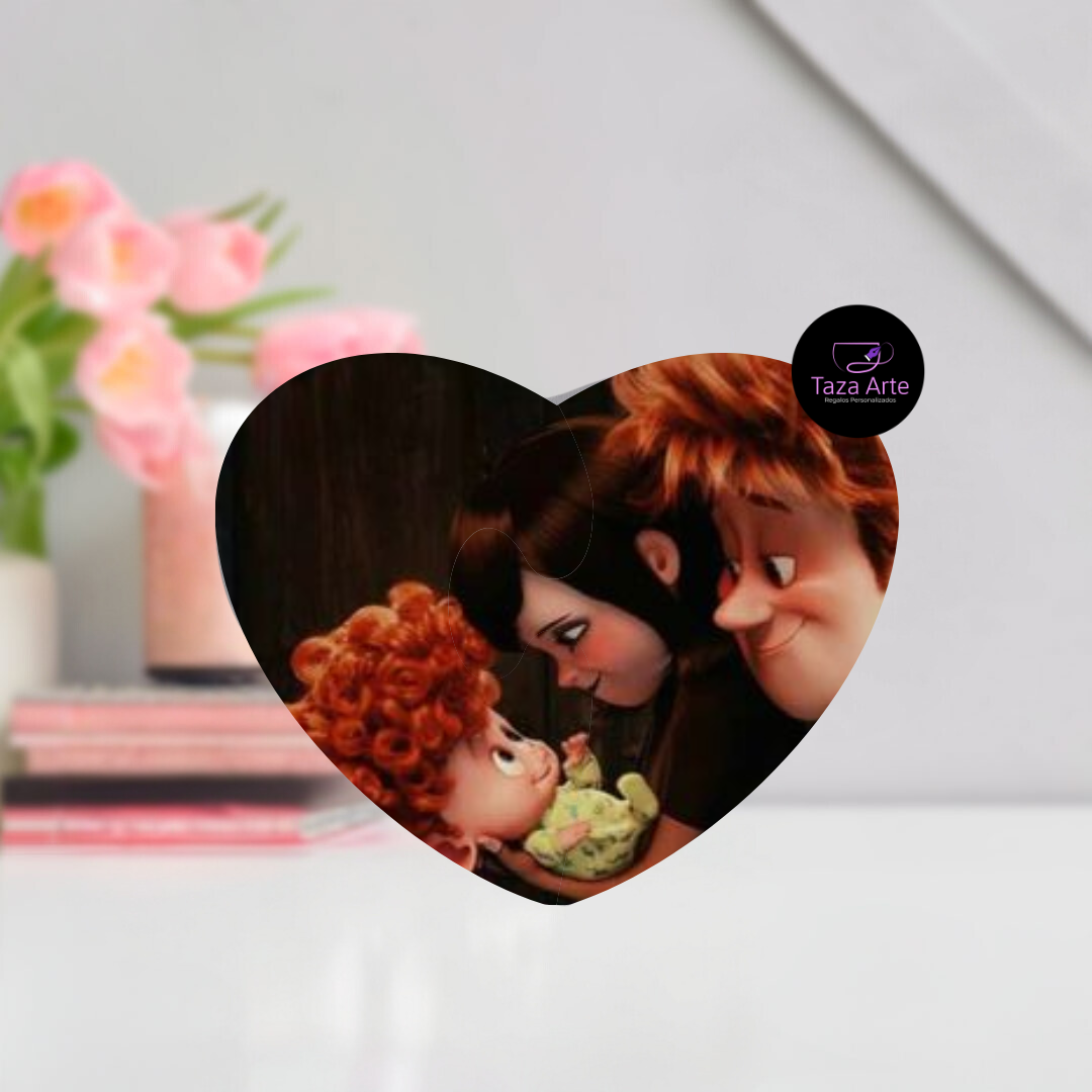 Pad mouse en forma de corazon personalizado en bogota